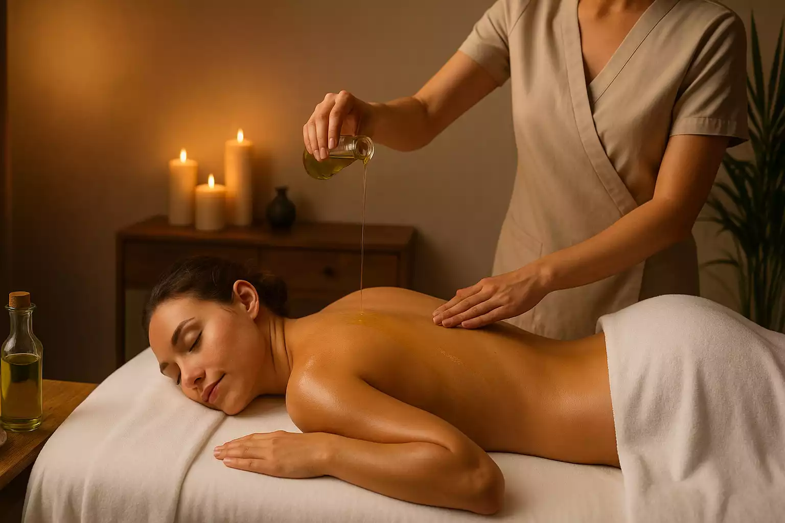 Le massage à l’huile d’olive : tous les bienfaits et techniques